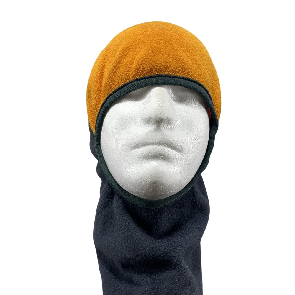 Patagonia Balaclava Kids Large Gray Fleece Hood Mask Colorblock USA Winter